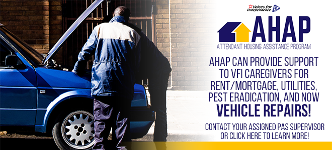 VFI’s AHAP Offers Caregivers Financial Assistance– Now Including Vehicle Repairs!